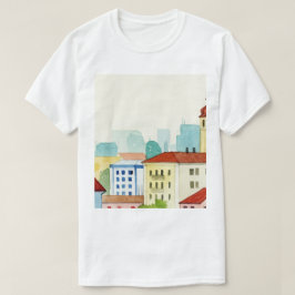 Camiseta Horizonte da cidade