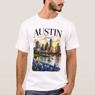 Camiseta Horizonte de Austin Texas