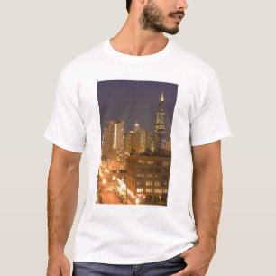 Camiseta Horizonte de Chicago, Illinois, de West Loop em