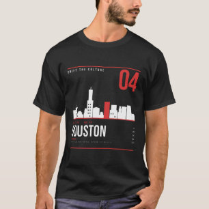 Camiseta Horizonte de Houston Texas ShiftTape Vol 04
