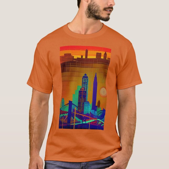 Camiseta Horizonte de Kansas City 7 (Frente)