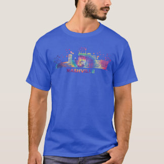 Camiseta Horizonte de Nashville engraçado