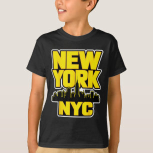 Camiseta Horizonte de Nova York Bronx Queens Manhattan esta