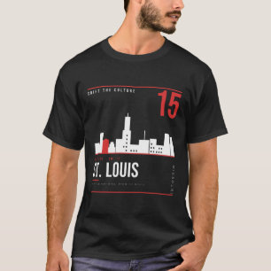 Camiseta Horizonte de St. Louis Missouri ShiftTape Vol 15
