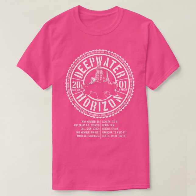 Camiseta Horizonte Deepwater 1 (Frente do Design)