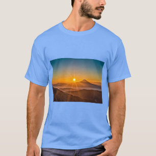 Camiseta Horizonte do Monte Fuji 