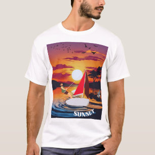 Camiseta Horizonte Harmonia no Sunset