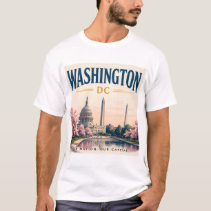 Camiseta Horizonte Histórico de Washington DC