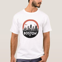 Horizonte Urbano de Boston – Paisagem Urbana Minim