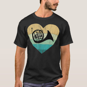 Camiseta Horn Classic Music Orchestra Musical Hornist Fren