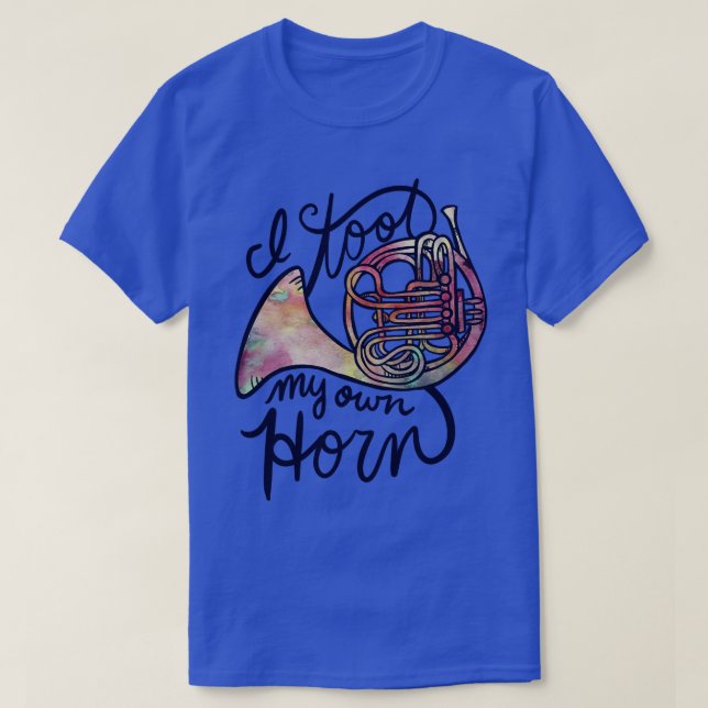 Camiseta Horn Humor francês (Frente do Design)