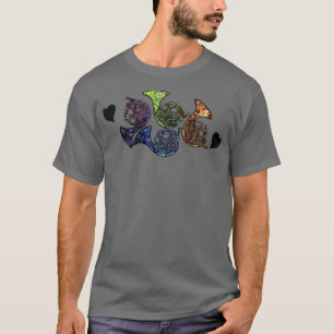 Camiseta Horn Love francês