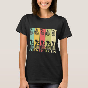 Camiseta Horn Retro Music Hornist