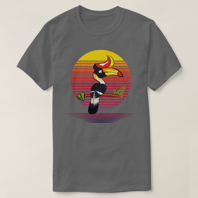 Camiseta Hornbill Vapor (Frente do Design)