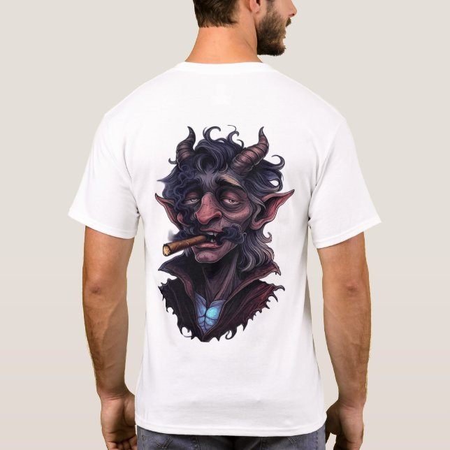 Camiseta Horned Mystical Ghoul (Verso)