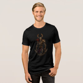 Camiseta Horned Undead Warlord Fantasy Art