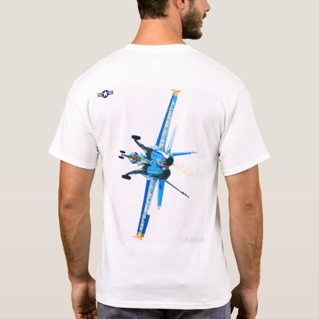 CAMISETA HORNET F/A-18C (Verso)