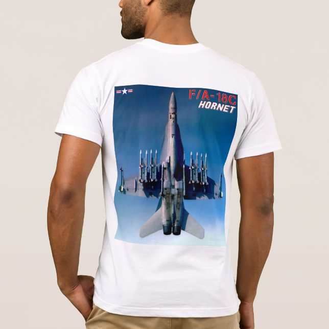 CAMISETA HORNET F/A-18C (Verso)