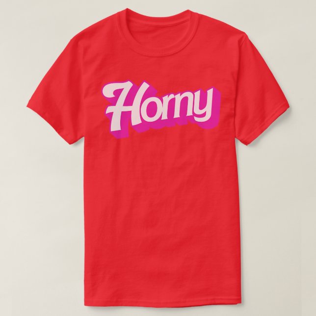Camiseta Horny (Frente do Design)