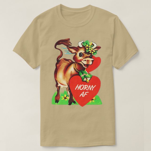 CAMISETA HORNY AF (Frente do Design)