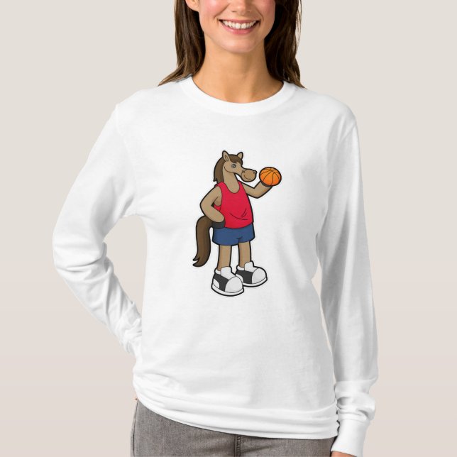 Camiseta Horo como jogador de basquete (Frente)