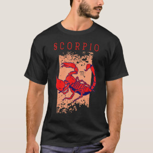 Camiseta Horoscope Scorpio Zodiac - Sinal de Astrologia Con