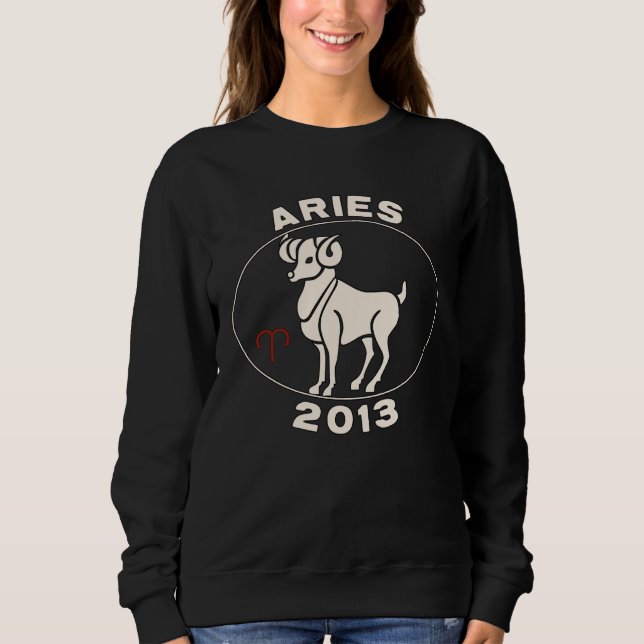 Camiseta Horoscope Zodiac Sign Ram Aries 2013 (Frente)
