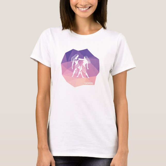 Camiseta Horóscópio Gemini assina cozinha moderna (Frente)