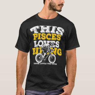 Camiseta Horoscópio Sinal Zodiac Peixes Adora Biking