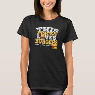 Camiseta Horoscópio Sinal Zodiac Peixes Adora Burgers