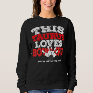Camiseta Horoscópio Sinal Zodíaco Taurus ama Boliches