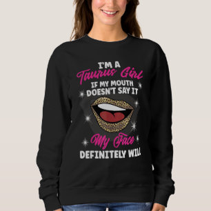 Camiseta Horoscópio Taurus Girl Lip Leopard Horoscópio Zodi