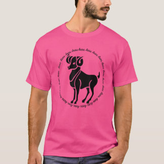 Camiseta Horóscopo de Áries Zodiacsram