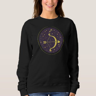 Camiseta Horóscopo de Astronomia para Mulheres em Sagitário