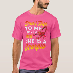 Camiseta Horóscopo de Escorpião Astronomia Outubro Novembro