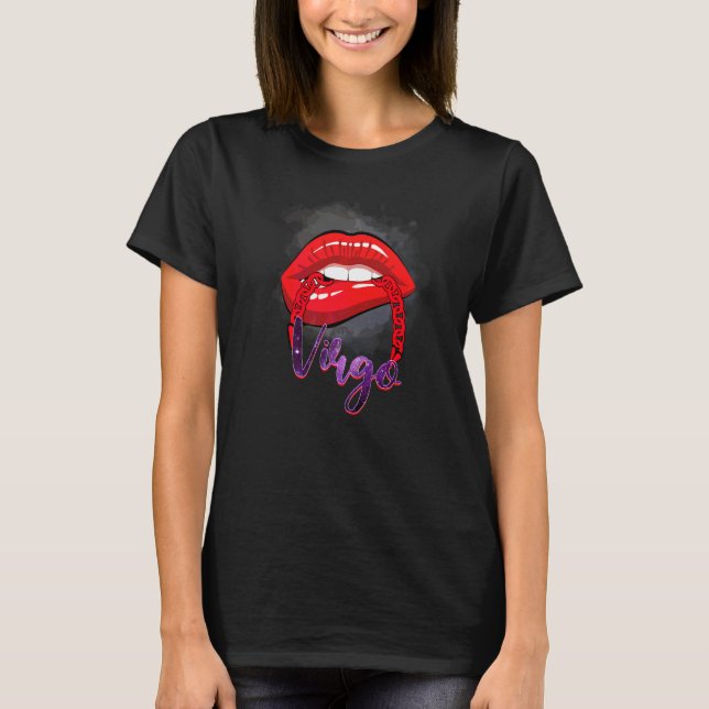 Camiseta Horóscopo de Virgem do Zodíaco (Frente)