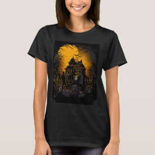 Camiseta Horrific Halloween Nightmare Scense