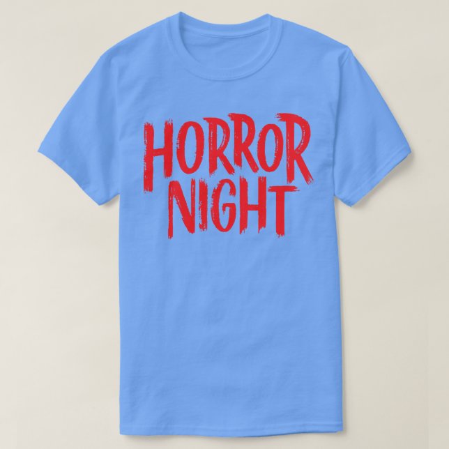 Camiseta Horror (Frente do Design)