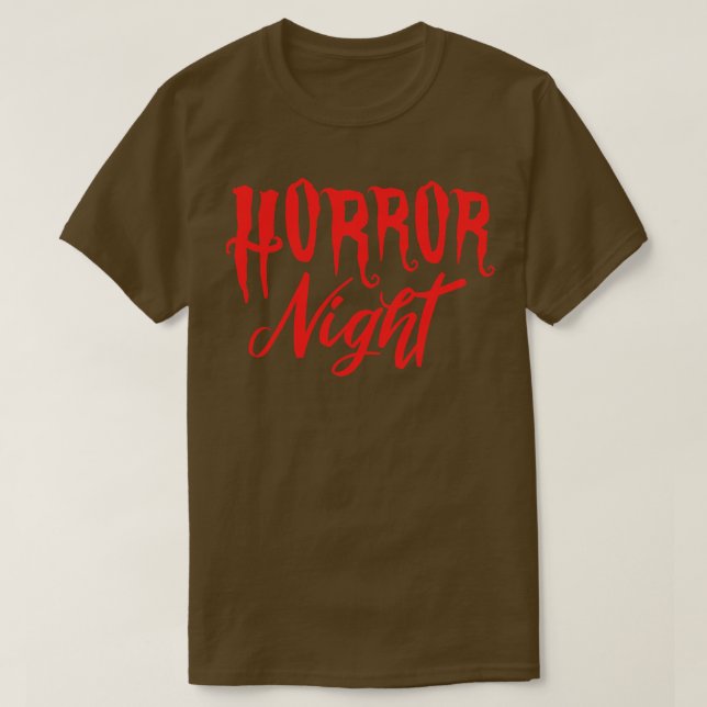 Camiseta Horror 8 (Frente do Design)