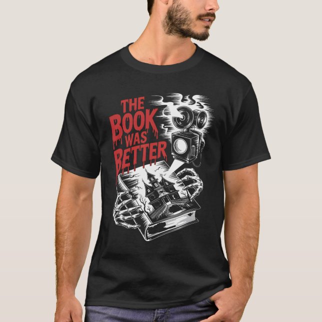 Camiseta Horror Book Superiority (Frente)