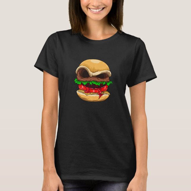 Camiseta Horror Burger Zombie Burger (Frente)