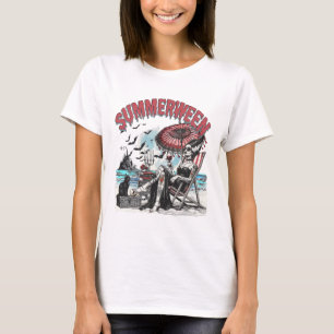 Camiseta Horror Caráter Summerbetween Halloween Vintage Bea
