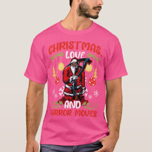 Camiseta Horror Cinema Papais noeis de Natal