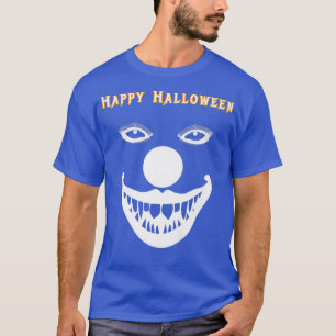 Camiseta horror Feliz Halloween assustadora novidade de pal