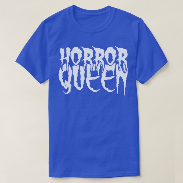 Camiseta Horror Horror Queen (Frente do Design)