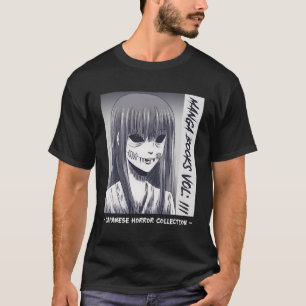 Camiseta Horror Japonês Duas Faces Yurei Bakemono Obake