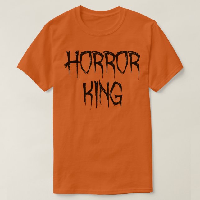 Camiseta Horror King 4 (Frente do Design)