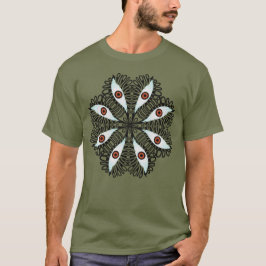 Camiseta Horror Mau Olhos Estranhos Trippy