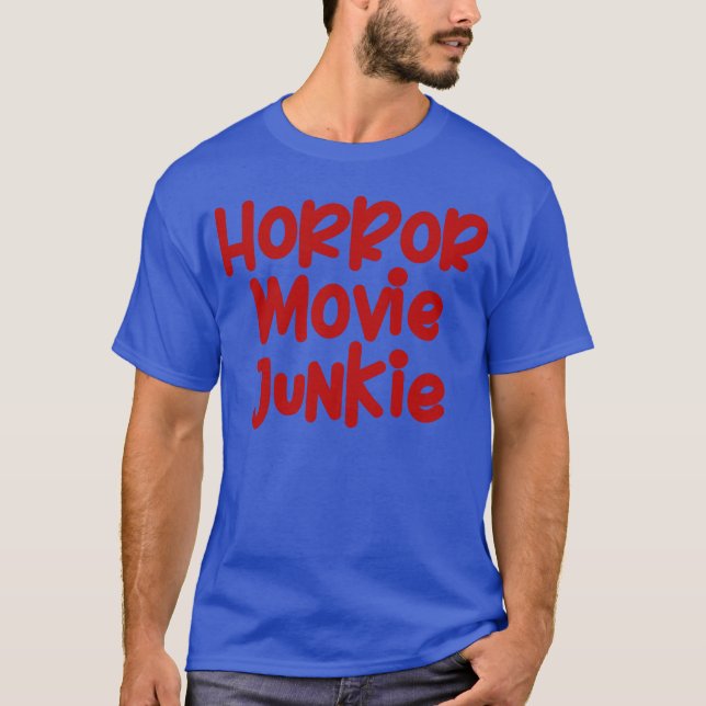 Camiseta Horror Movie Junkie amigos (Frente)