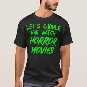 Camiseta Horror Movie True Crime Assustador Halloween Engra